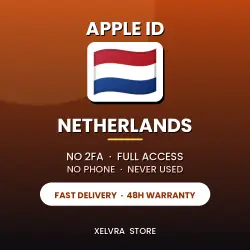 Аккаунт App Store и Apple ID: Apple ID Нидерланды | App Store iTunes | Без 2FA | | Полный…, лот №257843