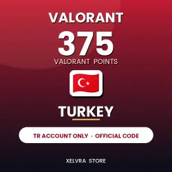 ТОЛЬКО ТУРЦИЯ — VALORANT 375 VP · TR аккаунт · Валорант Пои…, лот №254839