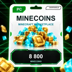 Minecoins — 8800 | Minecraft Marketplace