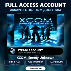XCOM: Enemy Unknown - аккаунт Steam с ПОЛНЫМ ДОСТУПОМ | Аккаунт ваш | Онлайн