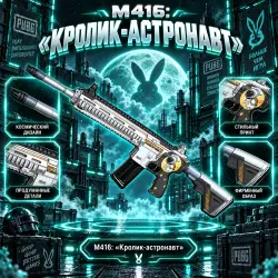 M416 Activation Code: Astronaut Rabbit