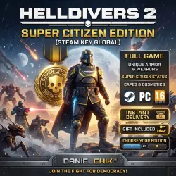 Helldivers 2 Super Citizen Edition (Steam Key Global) with Bonuses