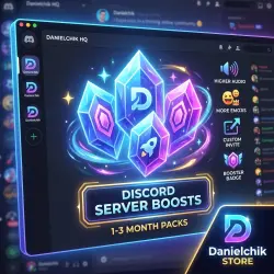 Discord Server Boosts (1-3 Months) | Danielchik
