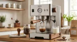 Кофемашина эспрессо CREMA BARISTA (рожковая)