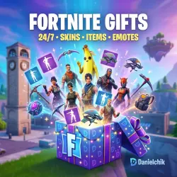 Fortnite Gifts: Skins, Items, Emotes 24/7 | Danielchik