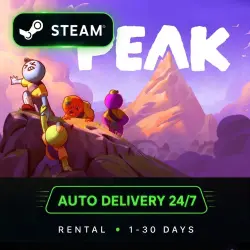 PEAK | STEAM RENTAL | AUTO DELIVERY 24/7 | 1 HOUR - 30 DAYS