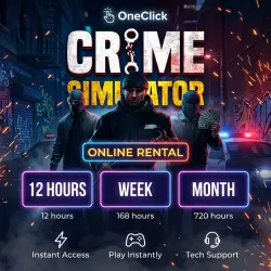 RENT Crime Simulator ACCOUNT | FROM 12 HOURS TO 30 DAY