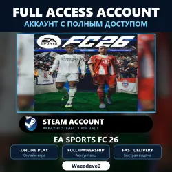 EA SPORTS FC 26 - Steam Account with FULL ACCESS | The Account is Yours | Online