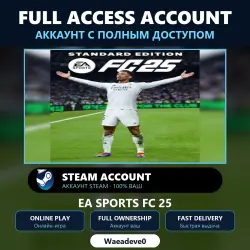 EA SPORTS FC 25 - Steam Account with FULL ACCESS | The Account is Yours | Online