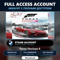Forza Horizon 6 - Steam Account with FULL ACCESS | The Account is Yours | Online
