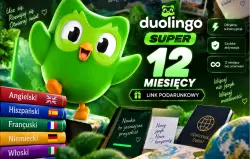 DUOLINGO SUPER — 12 MONTHS ACTIVATED ON YOUR ACCOUNT No password required • No accoun