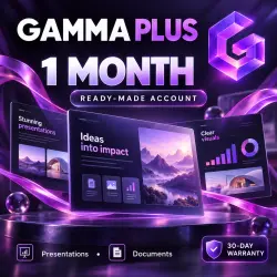 Gamma Plus | 1 Month | Ready-Made Personal Account | 30-Day Warranty