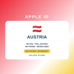 Аккаунт App Store и Apple ID: Apple ID Австрия | App Store iTunes | Без 2FA | | Полный до…, лот №257857
