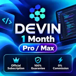 DEVIN AI PRO | MAX | Windsurf | 1-Month Subscription |  Activation | Full Warranty