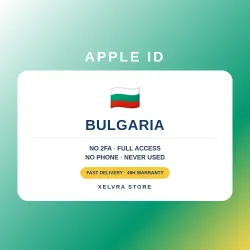 Аккаунт App Store и Apple ID: Apple ID Болгария | App Store iTunes | Без 2FA | | Полный д…, лот №257861