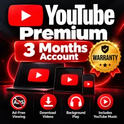 YouTube Premium Private Account 3 Months + Warranty