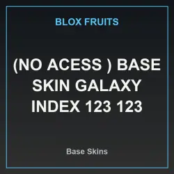 (NO Acess ) Base Skin Galaxy Index 123 123 (Base Skin) — Roblox, лот №218009