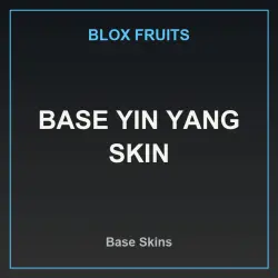 Base YIN Yang Skin (Base Skin) — Roblox, лот №218105