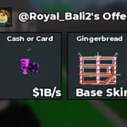 Cash or Card GALAXY + Ginger bread Base Skin (Base Skin) — Roblox, лот №218133