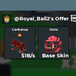 Cerberus 1B s + Octo Base skin (Base Skin) — Roblox, лот №218137