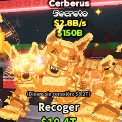 Cerberus Oro de 2.8 B s (Base Skin) — Roblox, лот №218138