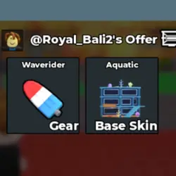 Flying Gear + Base Skin (Base Skin) — Roblox, лот №218176