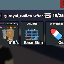 Garama 1B + Waverider + Base Skin (Base Skin) — Roblox, лот №218193