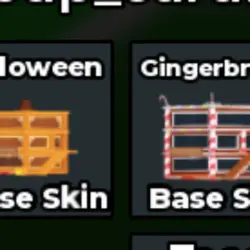 Halloween + Gingerbread Base Skin (Base Skin) — Roblox, лот №218246