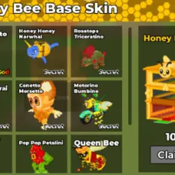 Honey Bee Base Honey Bee Base (Base Skin) — Roblox, лот №218260