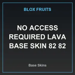 NO Access Required Lava Base Skin 82 82 (Base Skin) — Roblox, лот №218285