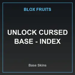 Unlock Cursed Base - Index (Base Skin) — Roblox, лот №218203
