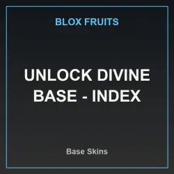 Unlock Divine Base - Index (Base Skin) — Roblox, лот №218209