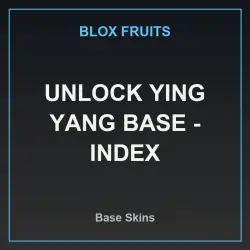 Unlock Ying Yang Base - Index (Base Skin) — Roblox, лот №218224