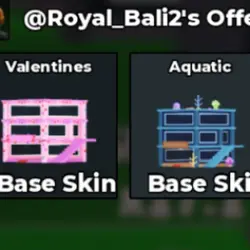 Valentine + Aquatic Base Skins (Base Skin) — Roblox, лот №218225