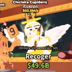 !! Chicleteira cupideira 52 m s (Секретный персонаж) — Roblox, лот №218398