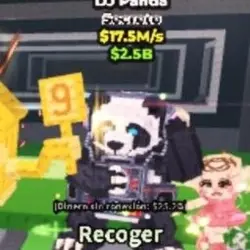 !! DJ panda 17m s (Секретный персонаж) — Roblox, лот №218404