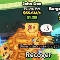 !! John Doe gold rare 65 m s (Секретный персонаж) — Roblox, лот №218421