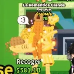 !! La romantic grande gold 510 m s (Секретный персонаж) — Roblox, лот №218441