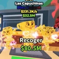 !! Las capuchinas gold exclusives (Brainrot God персонаж) — Roblox, лот №218446