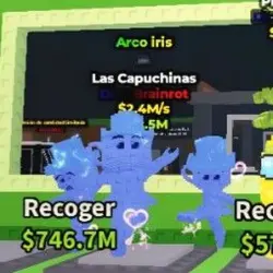 !! Las capuchinas rainbow exclusives 2.4m (Brainrot God пер… — Roblox, лот №218447