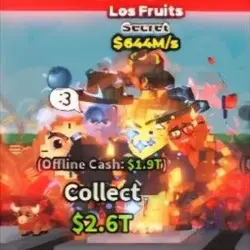 !! Los fruits 644 m s (Секретный персонаж) — Roblox, лот №218476