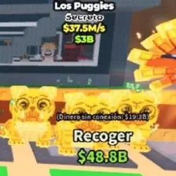 !! Los puggies gold 37 m s (Секретный персонаж) — Roblox, лот №218503