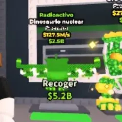 !! Nuclearo dinosaurio radioactive 127 m s (Секретный персо… — Roblox, лот №218472