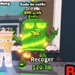 !! Swag soda radioactive 175m s (Секретный персонаж) — Roblox, лот №218500