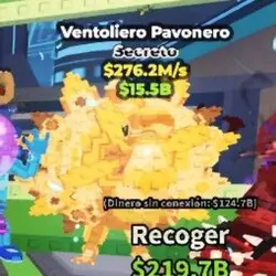 !! Ventoliero Pavonero gold 272 m s (Секретный персонаж) — Roblox, лот №218535