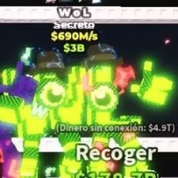 !! W o L exclusive radioactive 690 m s (Секретный персонаж) — Roblox, лот №218539