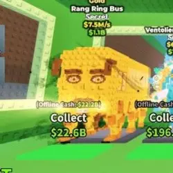 # Gold Rang Ring Bus $7.5M s (Секретный персонаж) — Roblox, лот №218557