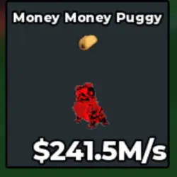 #AB Cursed Money Money Puggy (Секретный персонаж) — Roblox, лот №218572