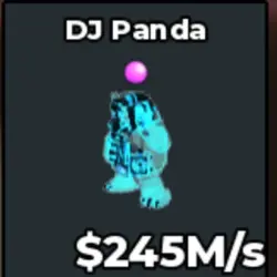 #AB Cyber DJ Panda Has Buble (Секретный персонаж) — Roblox, лот №218574