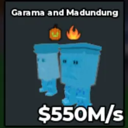 #AB Diamond Garama and Madundung Has Pumpkin Trait Jack O'L… — Roblox, лот №218578